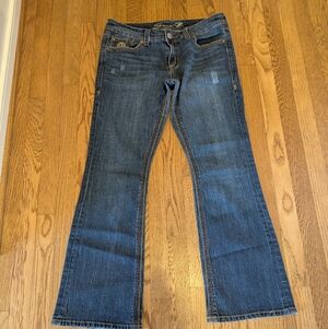 Seven7 Women’s Bootcut Medium Wash Jeans Bootcut Size 14 Western Cowgirl